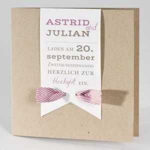 Hochzeitskarte S26-052