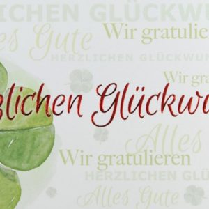 Glückwunschkarte -  058