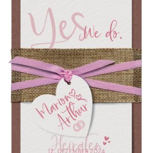 Hochzeitskarte S33-007