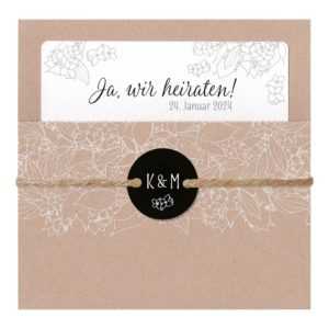 Hochzeitskarte S33-036