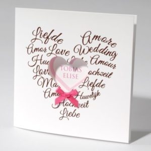 Hochzeitskarte S20-013