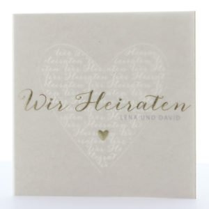 Hochzeitskarte S15-035
