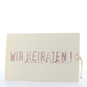 Hochzeitskarte S15-086