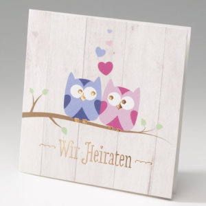 Hochzeitskarte S19-081