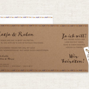 Hochzeitskarte S28-003