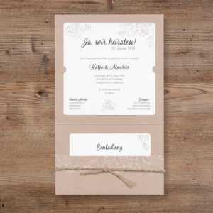 Hochzeitskarte S28-035