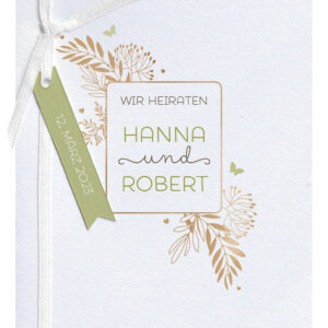 Hochzeitskarte S32-035